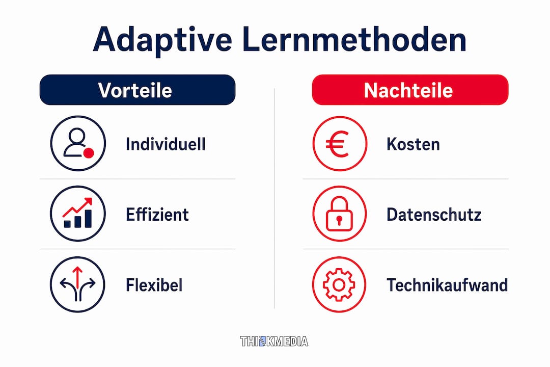 Übersicht: Chancen und Herausforderungen von adaptiven Lernmethoden