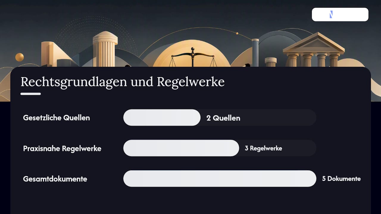 Welche Gesetze und Regelwerke gelten für die Leiterunterweisung? — overview diagram