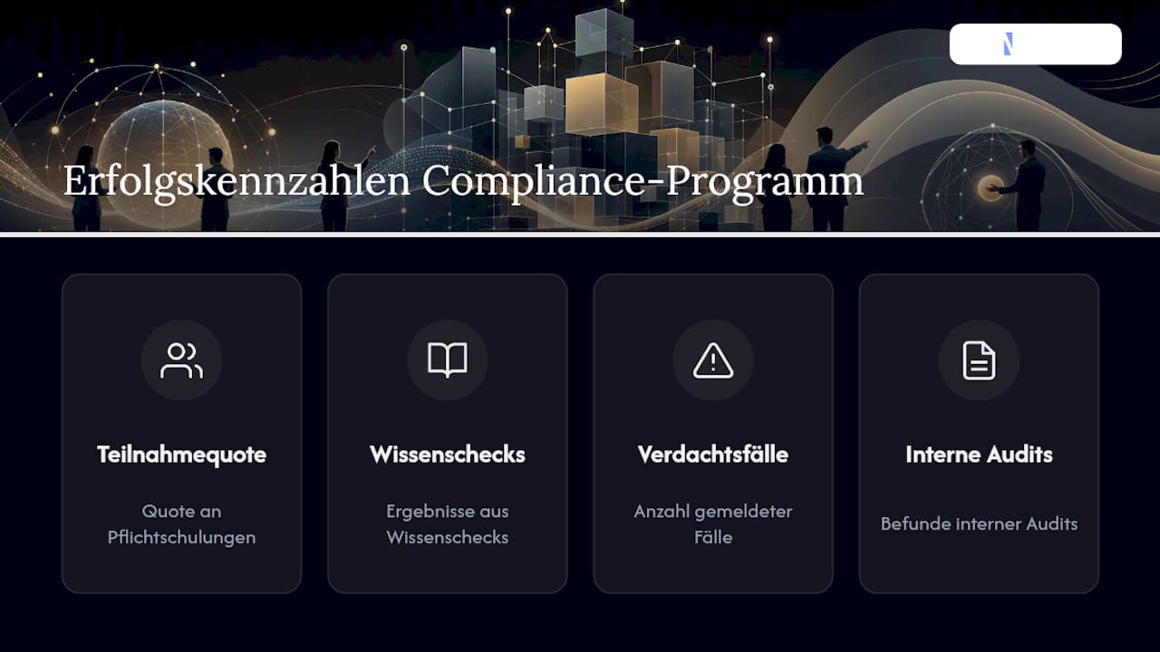 Vier Kennzahlen zur Messung der Compliance