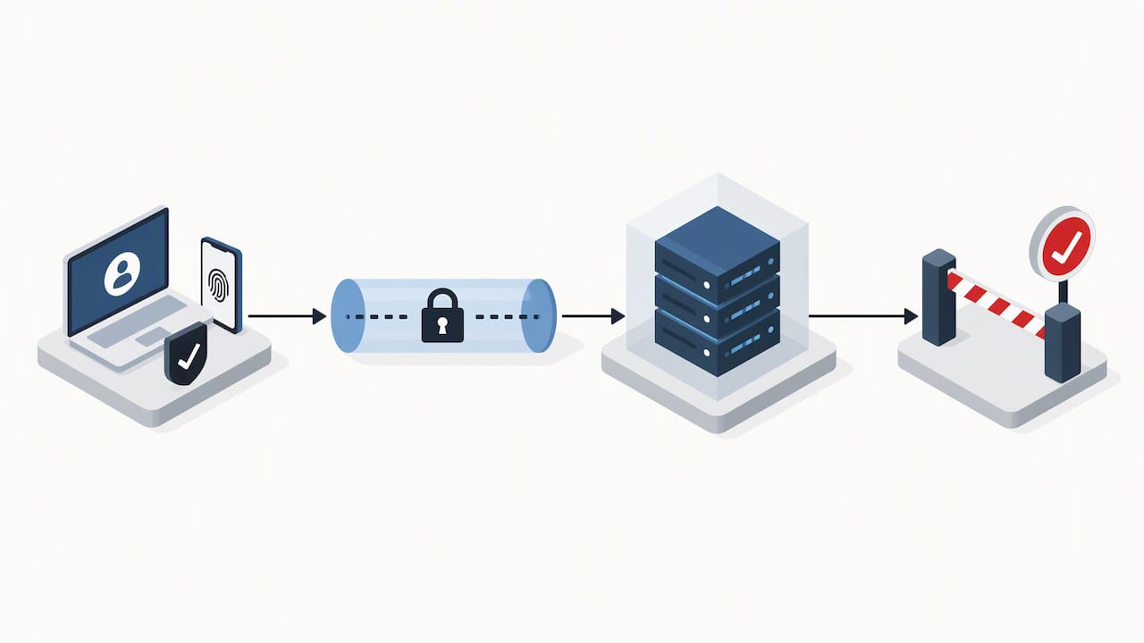 Darstellung des Prüfprozesses für sichere Remote-Audits