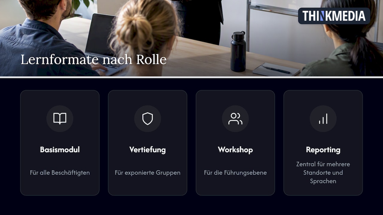 Rollenbasierte NIS2-Schulung mit abgestuften Lernformaten