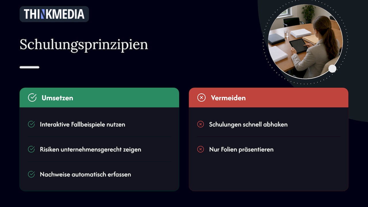 9. Unsere Perspektive: Pflicht erfüllen und Haltung aufbauen — overview diagram