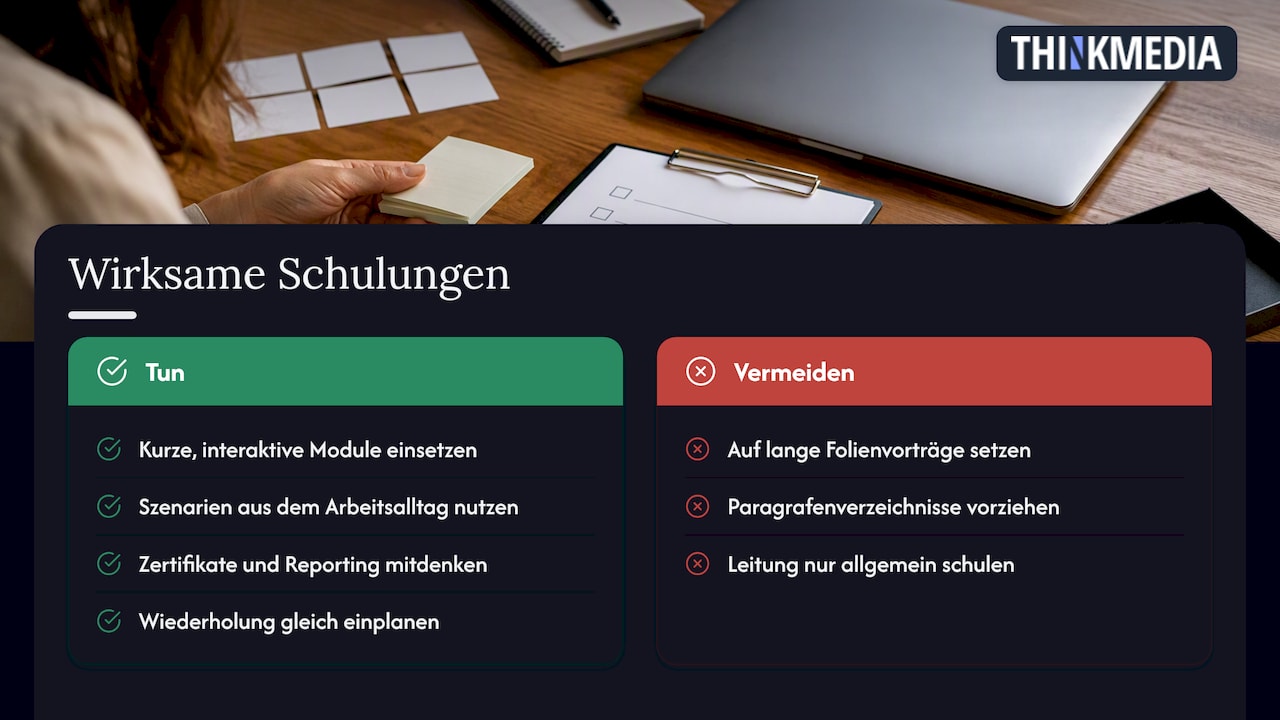 Unsere Sicht: Pflicht erfüllen und Sicherheitskultur aufbauen — overview diagram